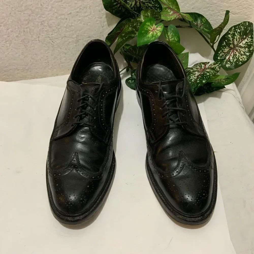 EXECUTIVE IMPERIAL By Mason Vintage Wingtip Shoes size 9D